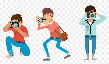 Photography Photographer Clip Art - Camera Man Cartoon Png