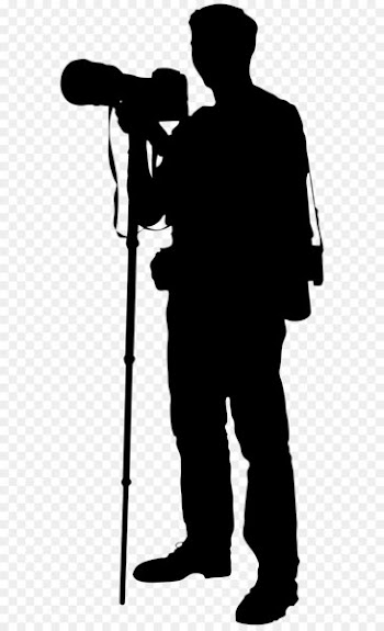Photography Silhouette Clip art - Photographer Silhouette Clip Art PNG Image 