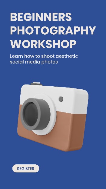 Photography workshop template, online course | Free Vector Template - rawpixel