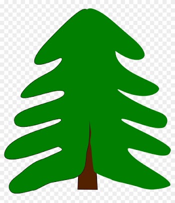 Photos Of Spruce Tree Clip Art Medium Size - Cartoons Of A Tree