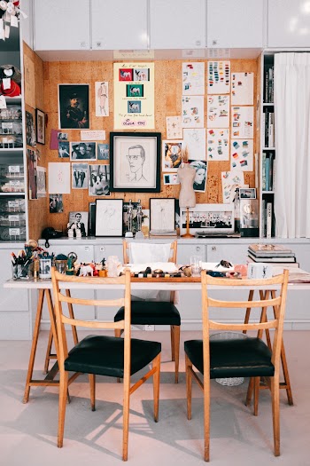 Photos on Wall