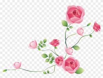 Photoshop Scrap Png - Rose Border Png Free