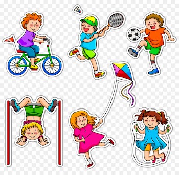 Physical exercise Child Physical fitness Stretching Clip art - Do all kinds of sports children 