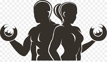 Physical fitness Fitness Centre Physical exercise - Silhouette figures 
