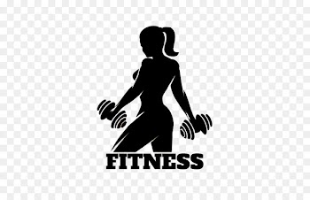 Physical fitness Fitness Centre Silhouette - Woman dumbbell 