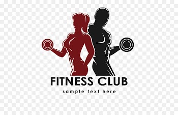 Physical fitness Logo Fitness centre Bodybuilding - Men and women slimming club 