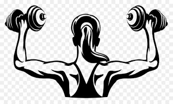 Physical fitness Logo Fitness centre Woman Dumbbell - Fitness woman 