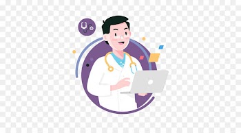 Physician Diabetes mellitus Computer Disease Preventive healthcare - Doctor and computer 