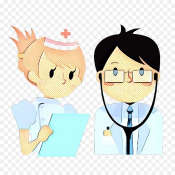 Physician, Medicine, Stethoscope, Cartoon, Cheek PNG