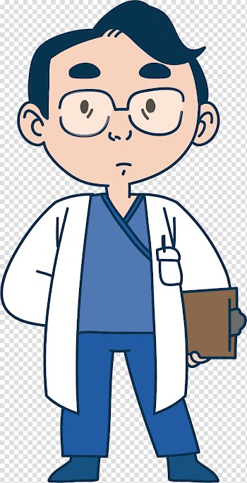 Physician, White coat doctor transparent background PNG clipart
