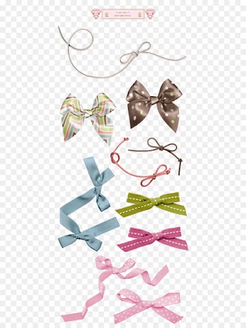 Piacere Bianca Glasses Paper Ribbon Hair tie - ribbon 