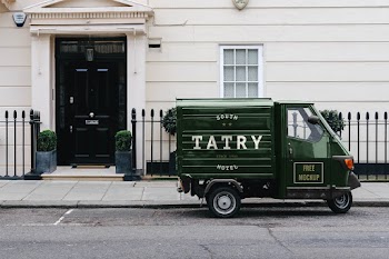 Piaggio Truck Mockup 627 1414/ statinel south tatry since 1991 hotel free mockup 