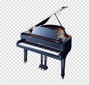 Piano Keyboard Music, White piano keys transparent background PNG clipart