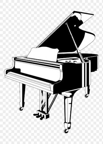 Piano png clipart, music instrument | Free PNG - rawpixel