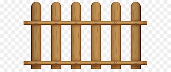Picket fence Chain-link fencing Clip art - Transparent Wooden Fence PNG Clipart 