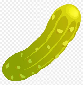 Pickle Clipart Free Clipart Image - Cafepress Custom Pickle Baby Blanket