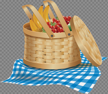 Picnic Basket PNG Image