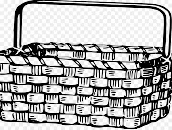 Picnic Baskets, Basket, Coloring Book, Storage Basket PNG