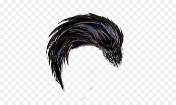 PicsArt Photo Studio Hair Image editing - chalk draws straight lines 