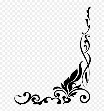 Picture Black And White Library Border Craft Projects - Border Black And White