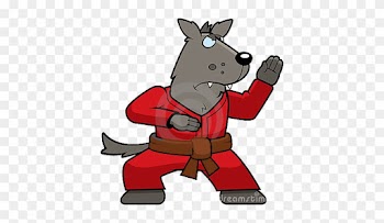 Picture - Cartoon Wolf