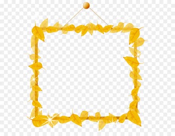 Picture frame Autumn - Autumn Frame PNG Clipart Image 