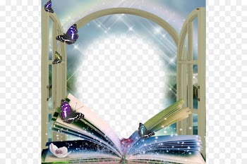Picture frame - Beautiful book butterfly frame 