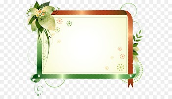 Picture frame - Beautiful ribbon border title box 