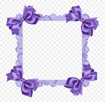 Picture frame Blue Clip art - Purple Border Frame Transparent Background 