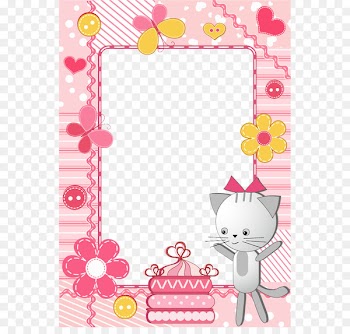 Picture frame Cartoon Illustration - Vector cute cartoon frames 