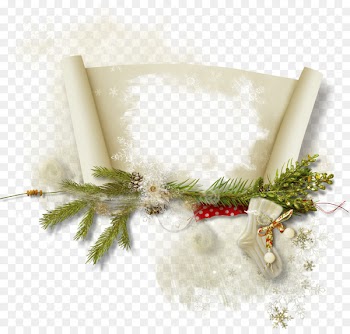 Picture frame Christmas New Year Holiday - Christmas decoration material 