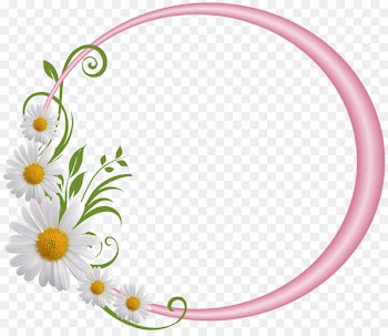 Picture frame Clip art - Floral Round Frame PNG File 