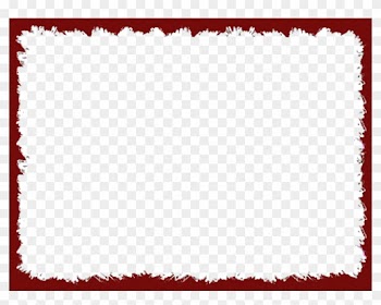 Picture Frame Clip Art - Red Border Png