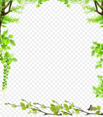 Picture frame Film frame Clip art - Green leaves 