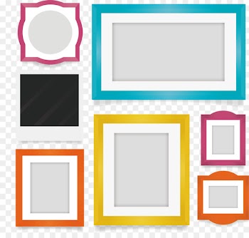 Picture frame Film frame Flat design - Exquisite photo frame design 