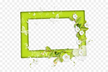 Picture frame Film frame Photography Ornament - Green Frame 