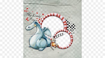 Picture frame Flag Digital photo frame - Dinosaur Frame 