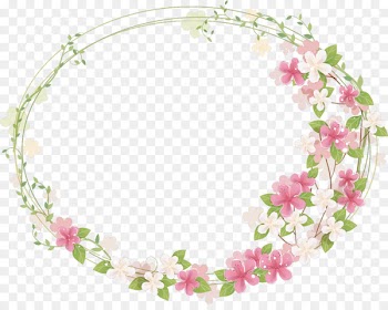 Picture frame Flower Clip art - Floral Frame PNG Photos 