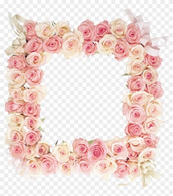 Picture Frame Flower - Frame Flower Hd Png