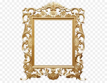 Picture frame - Golden frame picture material 