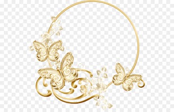Picture frame Jewellery Gold - Gold butterfly gold jewelry 