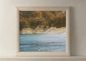 Picture frame mockup, minimal wall | Free PSD Mockup - rawpixel