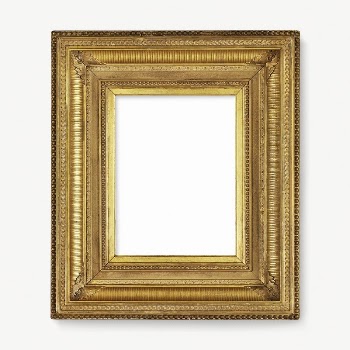 Picture frame mockup, vintage gold | Free PSD Mockup - rawpixel