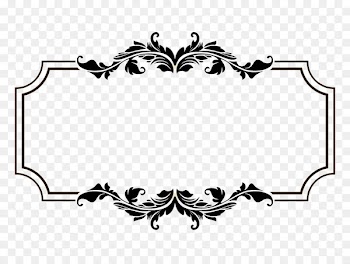 Picture frame Ornament Decorative arts - Feather hanging frame 
