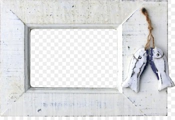 Picture frame Photography Clip art - White fish decorative frame 