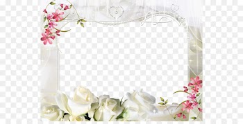 Picture frame Photography - White Flower Frame 
