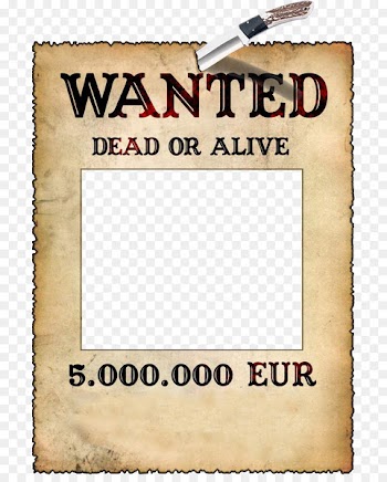 Picture frame Photomontage Wanted poster Application software - Wanted template 