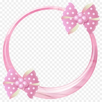 Picture frame Pink Clip art - Round Frame PNG HD 