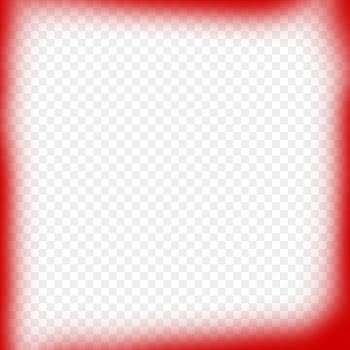 Picture frame - Red frame border restrained 