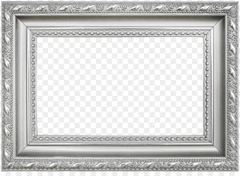 Picture frame Silver Icon - Silver frame pattern 